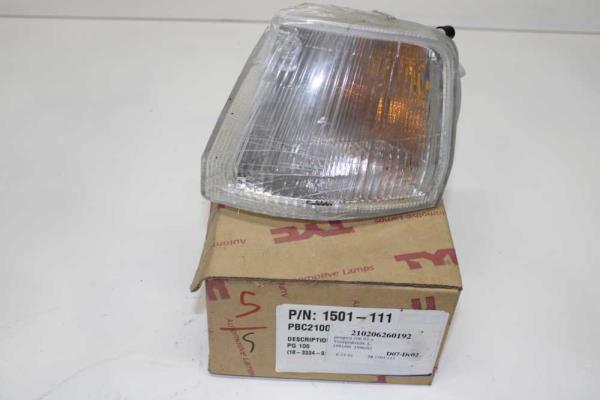 CLIGNOTEUR AVANT GAUCHE PEUGEOT 106 -6/1996 ( PIECE NEUVE ) - Vue 1